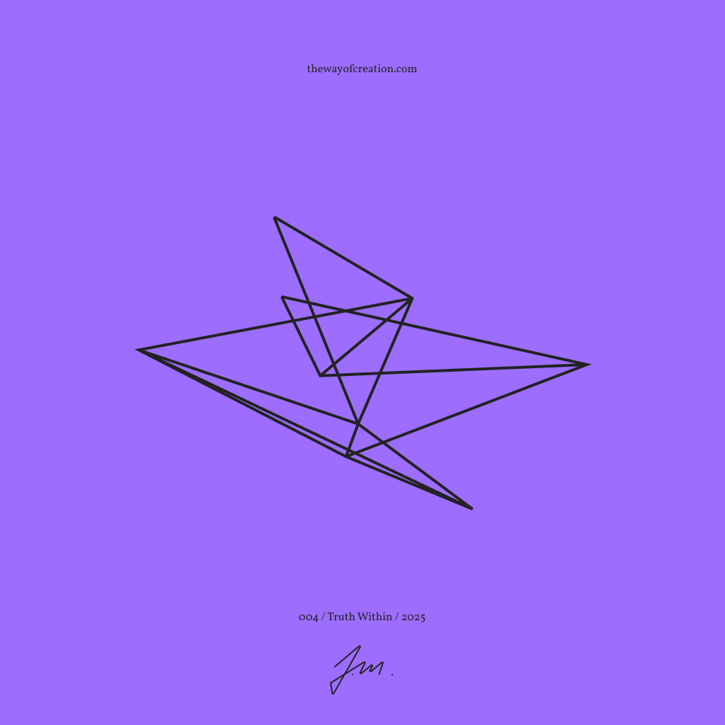 Energy pattern for article '004 / Truth Within'